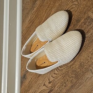 Birdies Cream Wicker Flats